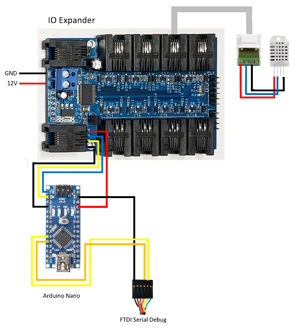Arduino Diagram DHT22