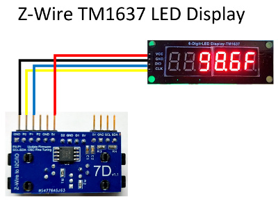 Z-Wire Tm1637